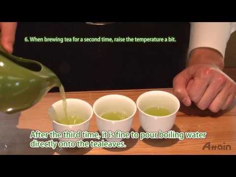 How to pour a tasty cup of tea "Yamecha"✿JAPANESE HOME COOKING✪How to Japan TV