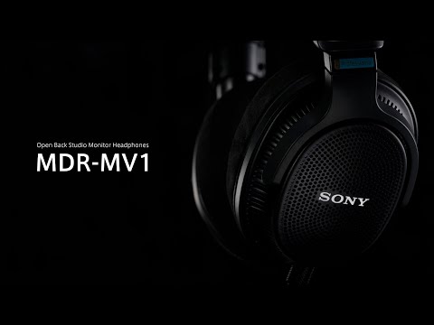 Open Back Studio Monitor Headphones「MDR-MV1」 | Sony Official