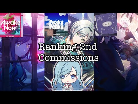 Ranking all second commissions for pjsk characters