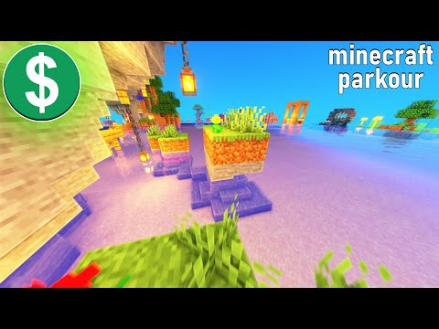 Minecraft Parkour Gameplay (NO COPYRIGHT)