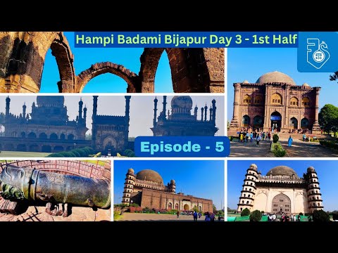 Episode-5 KSTDC Hampi Badami Bijapur Tour #hampi #badami #bijapur #karnataka #travel #indianhistory