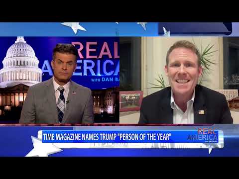 REAL AMERICA -- Dan Ball W/ Andrew Giuliani, TIME Names President Trump Person Of The Year, 12/12/24