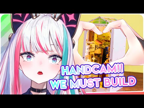 THERE IS A CAT IN THIS BUILD!【HANDCAM】