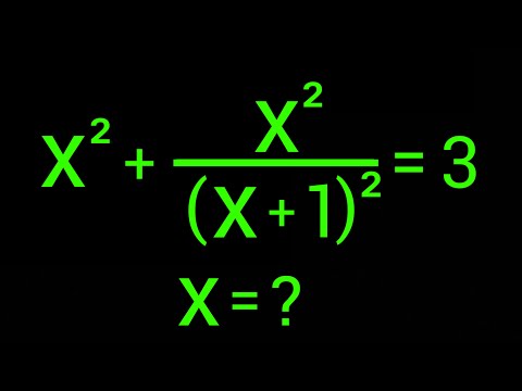 A Nice Algebra Equation • X=?