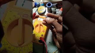 #shorts #short  capacitor ko multimeter se Kaise check Karen