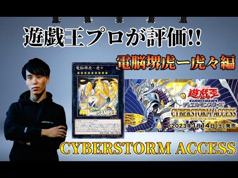 【遊戯王】プロが評価 【サイバーストームアクセス】に収録された【電脳堺虎ー虎々】について評価します 【電脳堺】