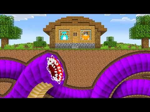 How To Build A Working House Eater Worm in Minecraft