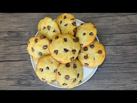 The Yummiest Chocolate Chip Muffin Tops | Perfect for Breakfast and Snacking