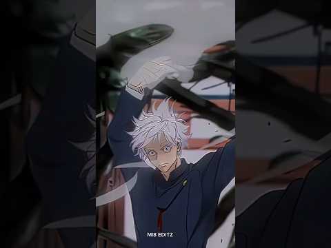 GOJO SATORU BADASS 🥵 [ EDIT / AMV ] + [ 4K + CLIP ] 👽 #shorts