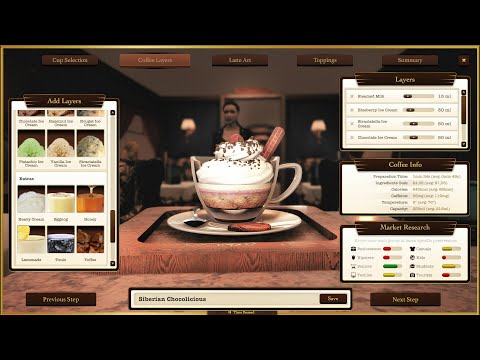 【Espresso Tycoon】理想のカフェを作ろう【塩と胡椒】