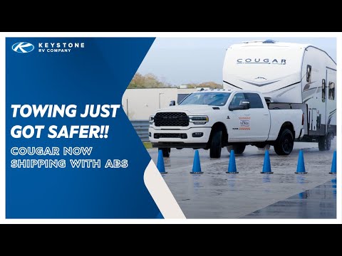 Towing Just Got Safer! Cougar Fifth Wheels & Travel Trailers Now Shipping with ABS!