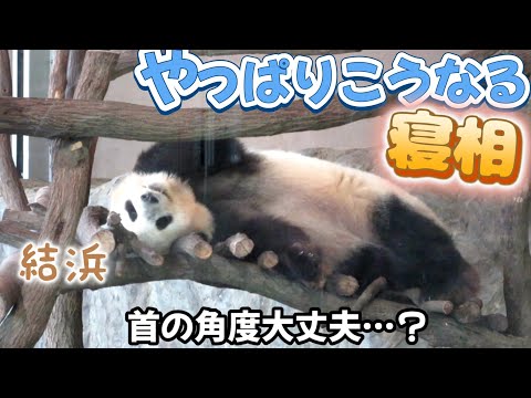 やっぱりこうなる結浜🎀の寝相💤