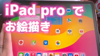 【日常Mayu】iPad proをお絵描き用にGET!!クリスタを使ってみる