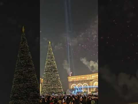 Lighting of Yerevan’s main christmas tree | New Year 2025