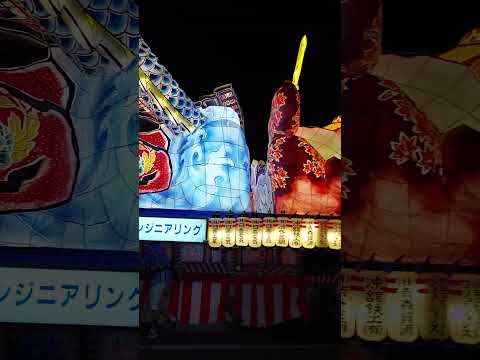 日立ねぶた戻り  青森ねぶた祭り2023/8/2