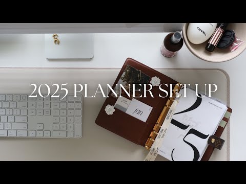 Prepare for your BEST year yet - plan with me for a fresh start!!! ☕️📖 | 2025 Planner Set Up Pt 2