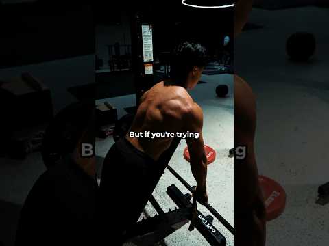 Underrated upper back exercise