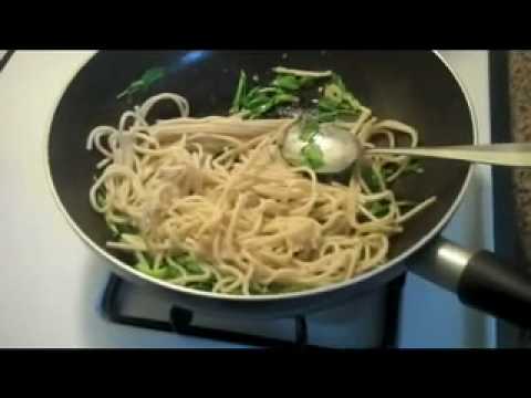 Quick Broccoli Rabe Fettuccini