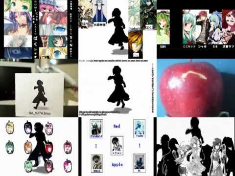 【合唱の合唱】BAD APPLE!!【Touhou東方 50人 HD-PV-MIX】Ultimate Nico Nico & YT Chorus /+Eng Subs