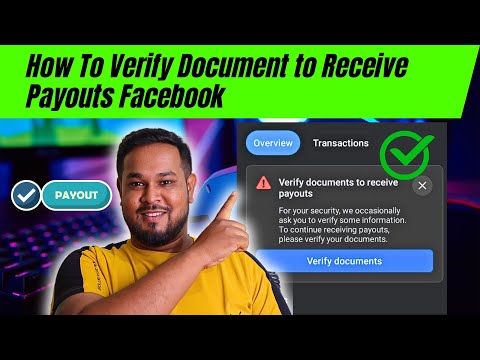 How To Verify Document to Receive Payouts Facebook | How to verify payout account | By Diptanu Shil