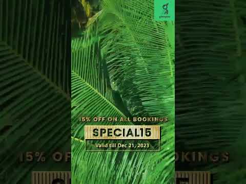 Get 15% off on all your bookings | Use code : SPECIAL15 | 📞9663643702 | Glampies |