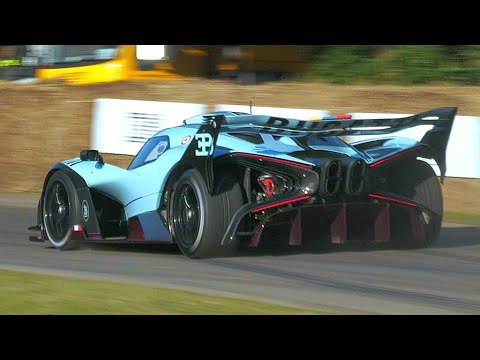 $4.0m Bugatti Bolide - FAST Accelerations & BRUTAL QUAD-TURBO W16 Engine SOUNDS!