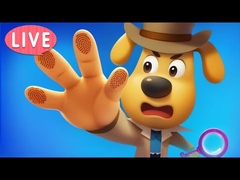 🔴LIVE | Unique Fingerprints | Educational Cartoon | Kids Videos for Kids | Sheriff Labrador