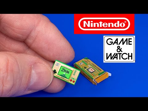 Mini Nintendo Game & Watch The Legend of Zelda for DollHouse