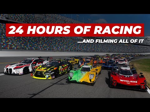 Filming race cars NON-STOP for 24 hours