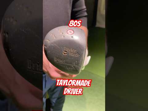 Classic 80s Taylormade Driver impressive numbers #golf #viral #subscribe #like #trending #view #fyp