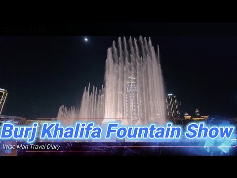 Burj Khalifa Fountain Show #burjkhalifa #fountainshow #dubai #travel