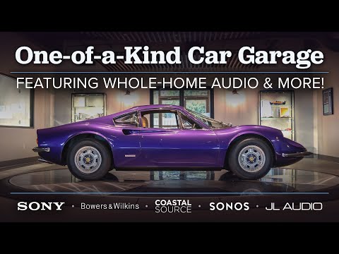 One-of-a-Kind Car Garage Showcase | Ft. Coastal Source, Sony, Bowers & Wilkins and more!