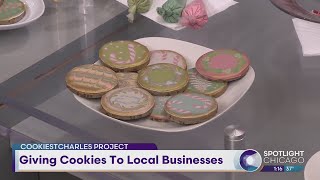 Giving Cookies To Local Businesses