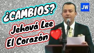 LOS CAMBIOS NO NOS HACEN DIFERENTES. DISCURSO JW (TESTIGOS DE JEHOVÁ). JW ORG