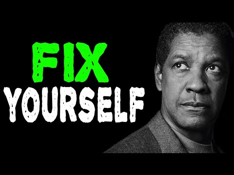 FIX YOURSELF - NOBODY CARES ABOUT YOU | Denzel Washington