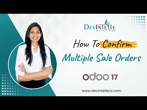 How to Confirm Multiple Sale Orders in Odoo 17