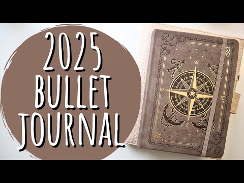 2025 Bullet Journal Setup