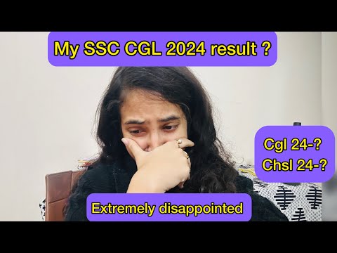 I am really heart broken 💔Unexpected | My SSC CGL 2024 result😭| High cutoff 😩| #ssc #ssccgl