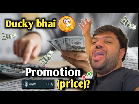 Ducky bhai promotion price 2025 | Ducky bhai new vlog today  | Rajab but family vlogs