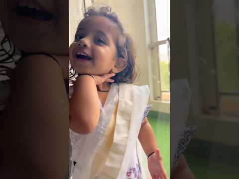 Wait till end to hear theggadhale❤️#pushpa2 #babygirl #daughter #kannadavlogs #momlife #cutebaby #vr