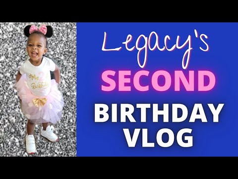 Second Birthday Vlog | Minnie Mouse Oh Twodles Birthday Party | Birthday Gift Haul