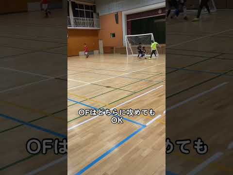 シュートをテーマにしたトレーニング【ジュニアサッカー練習メニュー】#shorts