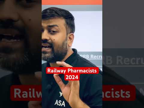 Railway Pharmacist 2024 || Railway Pharmacist vacancies || RRB PHARMACIST VACANCIES 2024