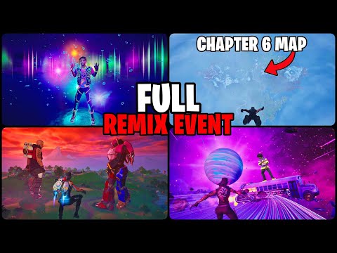 Fortnite Remix Finale FULL EVENT - The MOST Watched Fortnite Event EVER‼️🔥 (WORLD PREMIERE Songs)