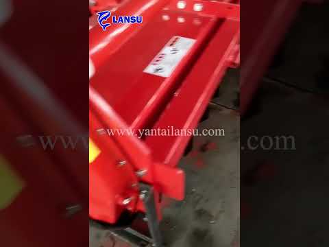 Heavy-duty side gear transmission rotary tiller for tractor,