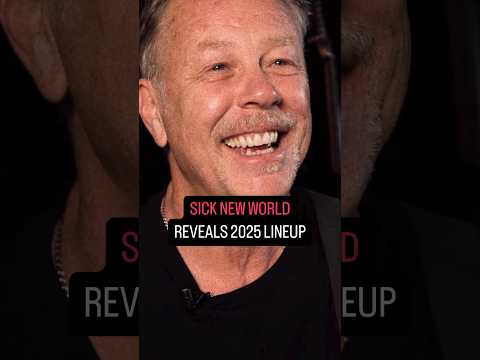 Sick New World Reveals 2025 Lineup #sicknewworld #metallica #linkinpark #numetal #rock