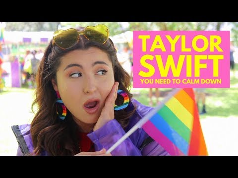 You Need To Calm Down- Taylor Swift (Sign Language, PSE, ASL, CC) Music Video