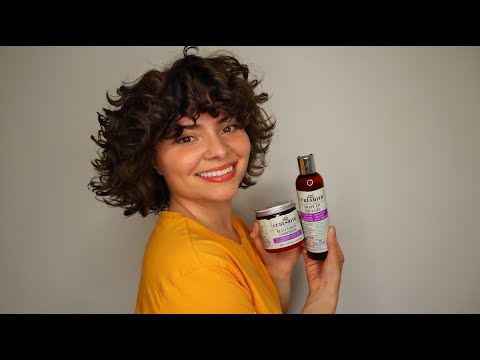 Styling with the NEW Curlsmith Strength Recipe products!