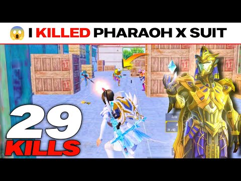 PHARAOH X SHUT VS NEW ROYAL PASS OUTFIT IN BGMI | BGMI SOLO VS SQUAD RUSH GAMEPLAY | LION X YT