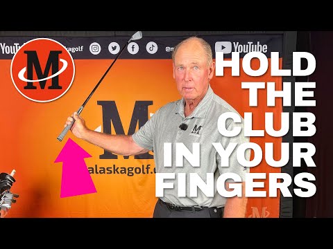 Hold The Club In Your Fingers // Malaska Golf